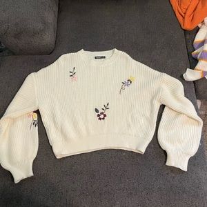 Cropped sweater